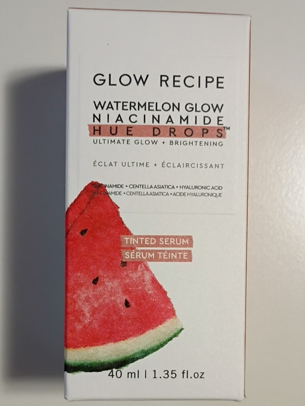 Glow Recipe Watermelon Glow Niacinamide Hue Drops Tinted Serum